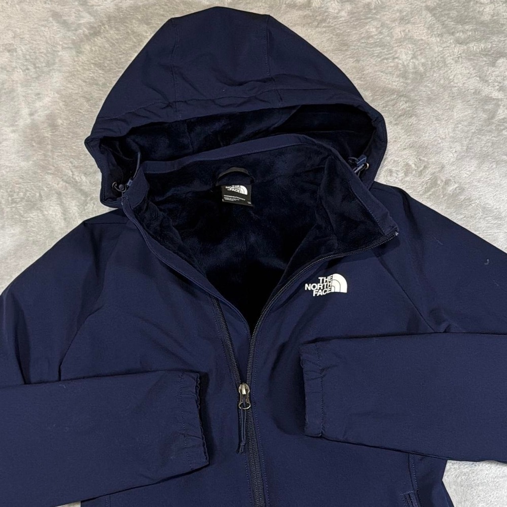 The North Face WindWall Hooded Soft Shell Jacket | Navy | Small